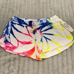 NWT Pop Surf women’s M tie dye shorts